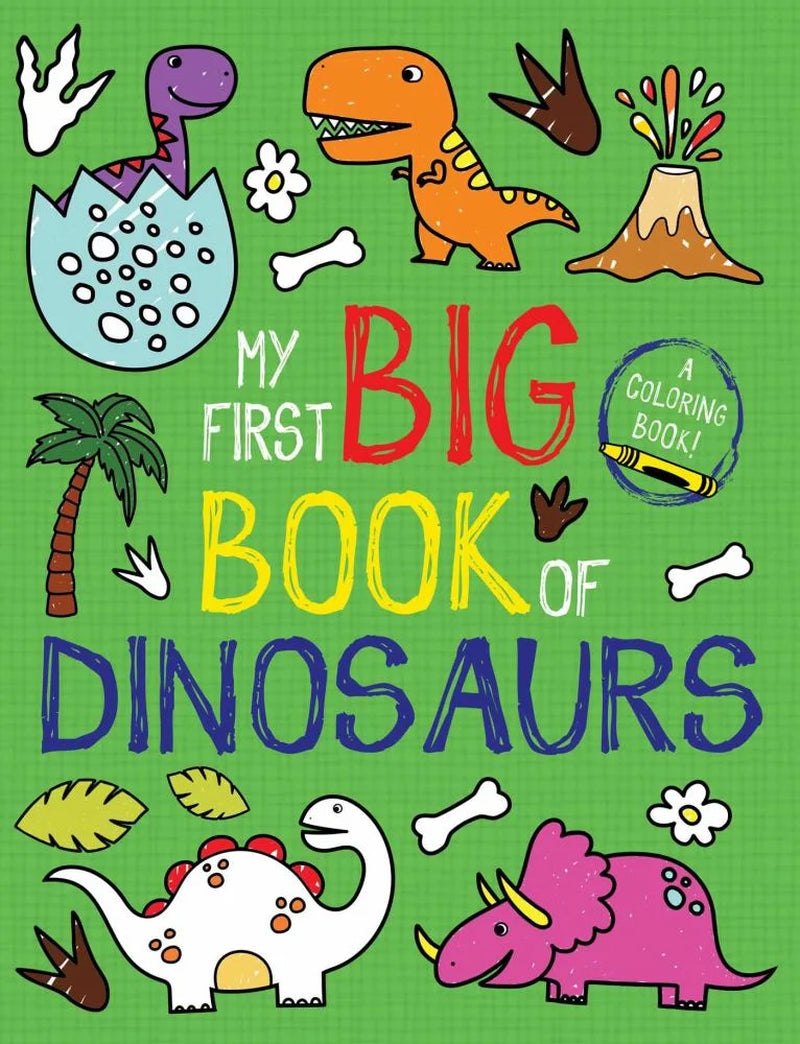 My First Big Book of Dinosaurs by Little Bee Books Staff (Paperback)