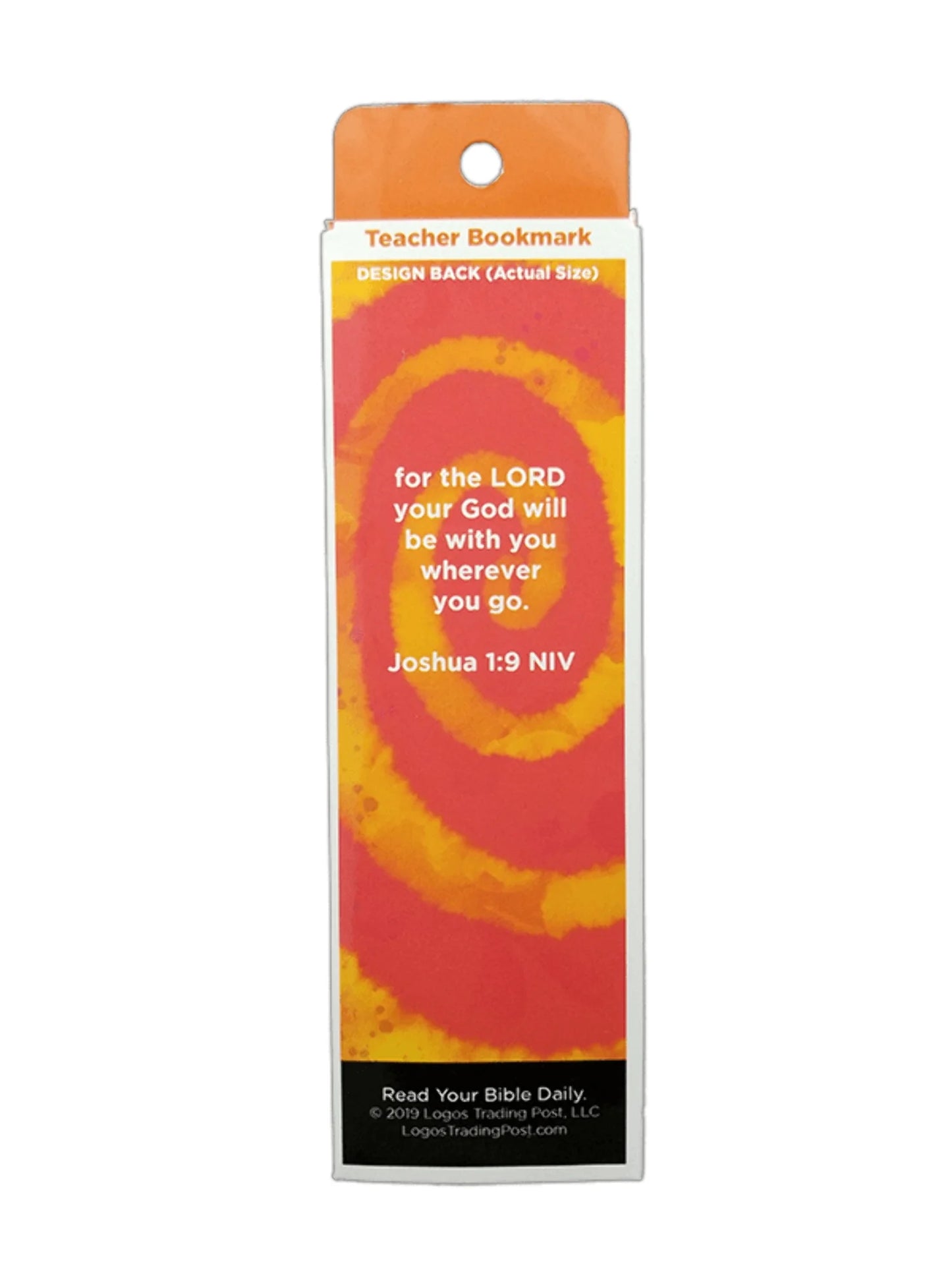 Children's Christian Bookmarks - "God Is with You" (Joshua 1:9) - Pack of 25